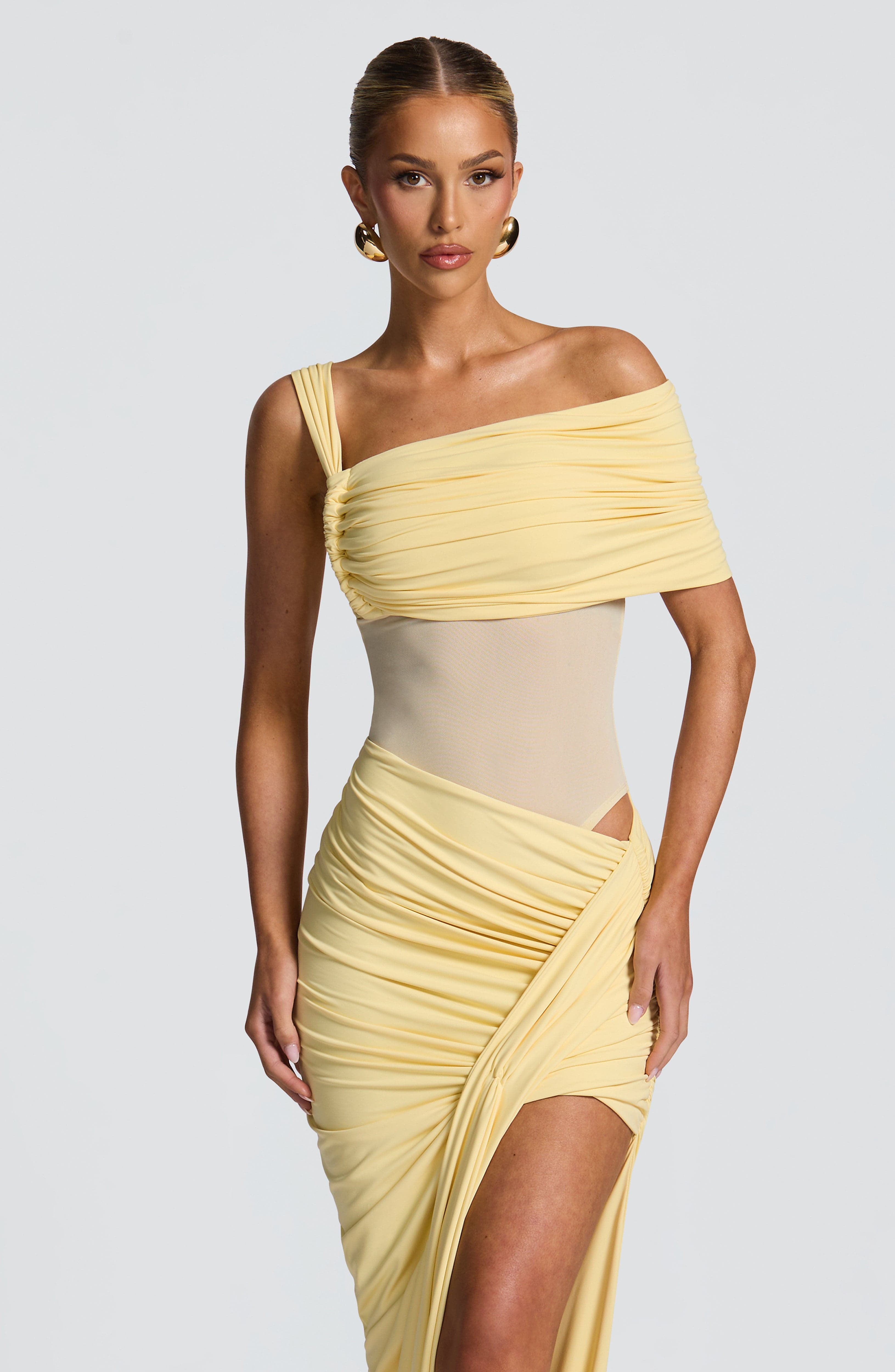 Lisette Bodysuit - Lemon