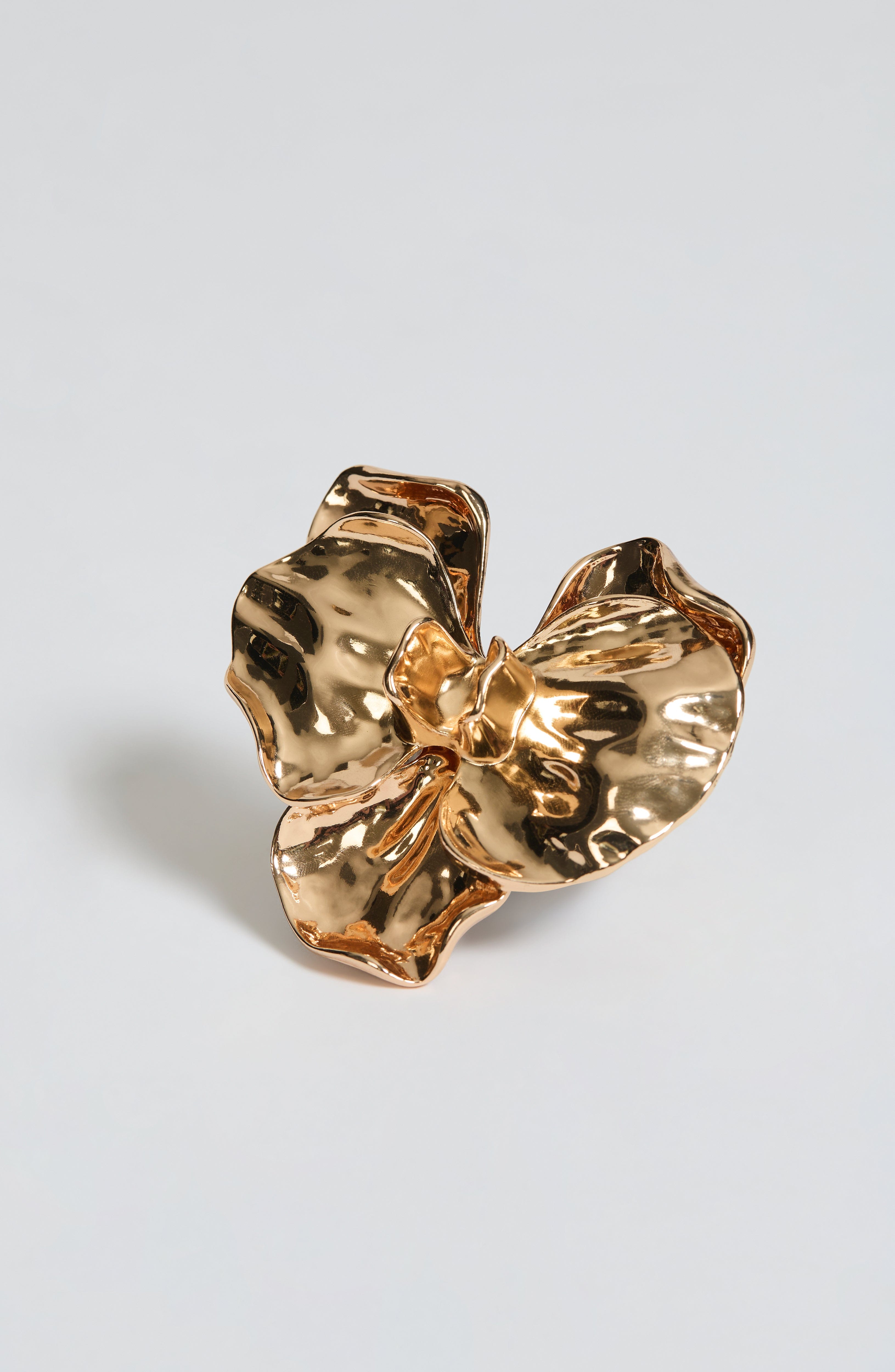 Ava Brooch - Gold